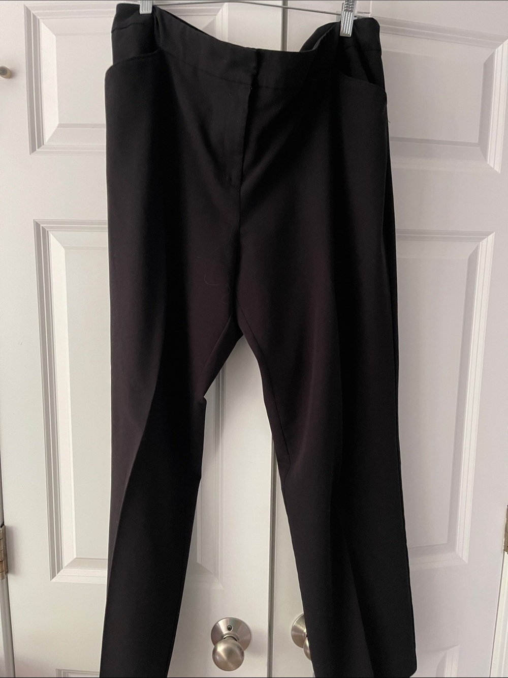 Black Slim Trousers